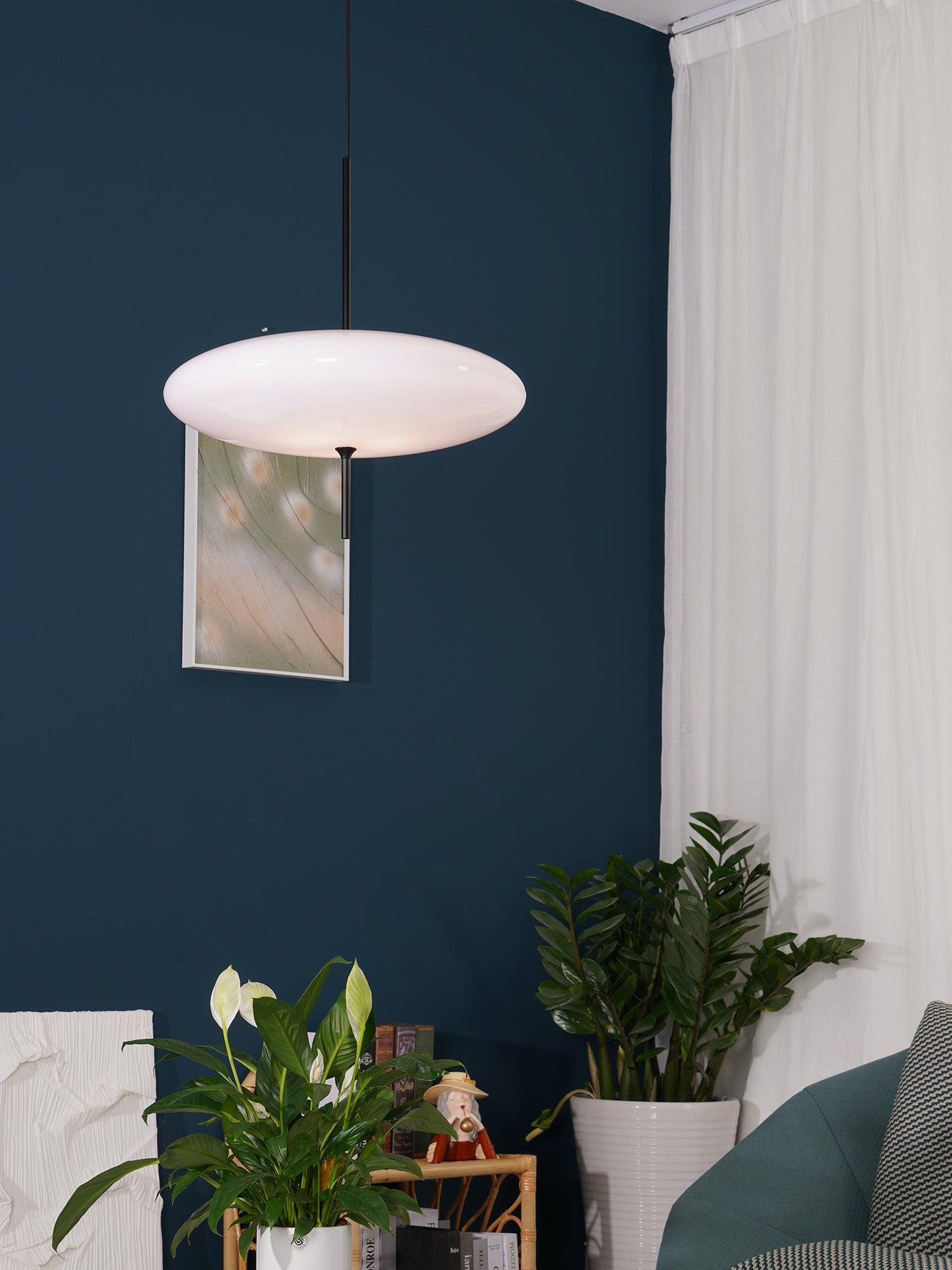 Lampada a sospensione ellittica Chiavvera