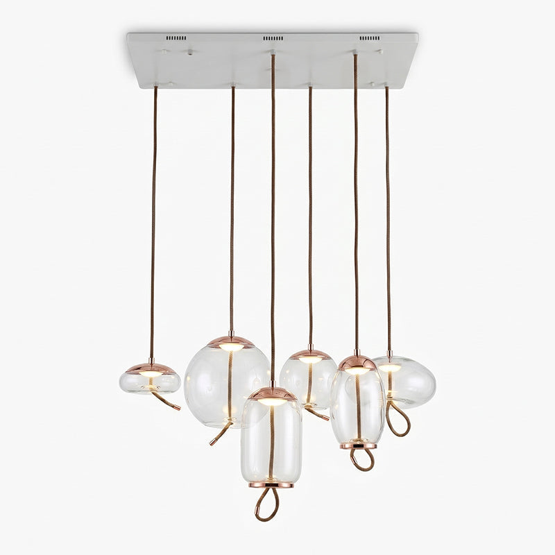 Lampada a sospensione globo Pauivo