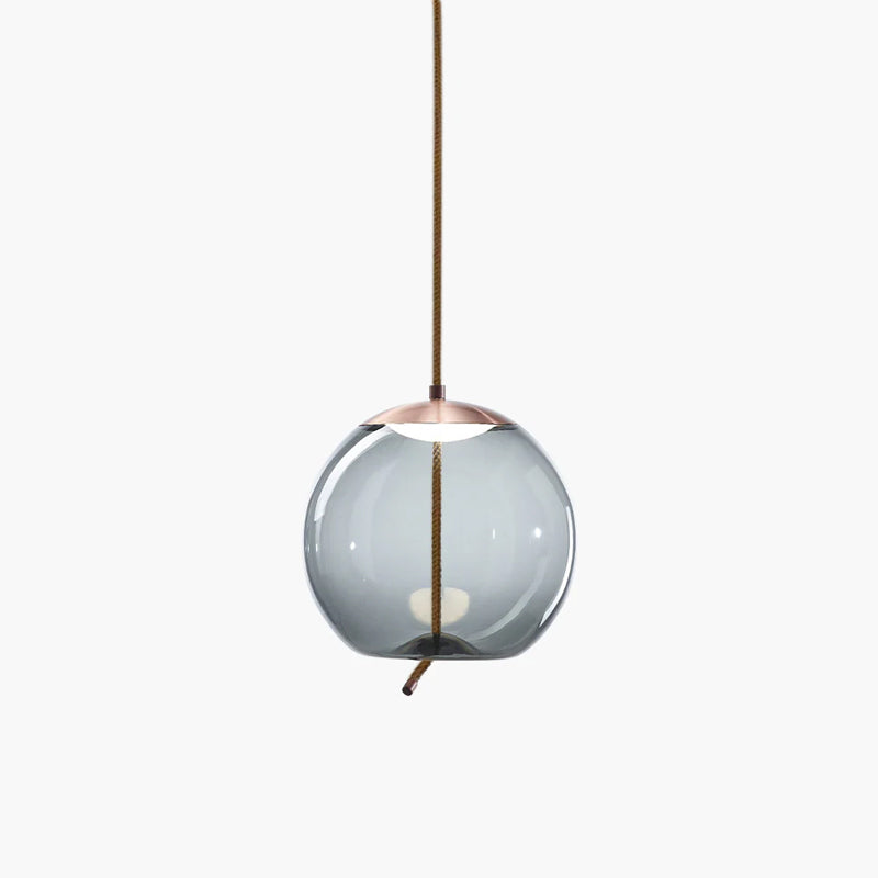 Lampada a sospensione globo Pauivo