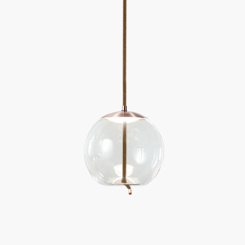 Lampada a sospensione globo Pauivo