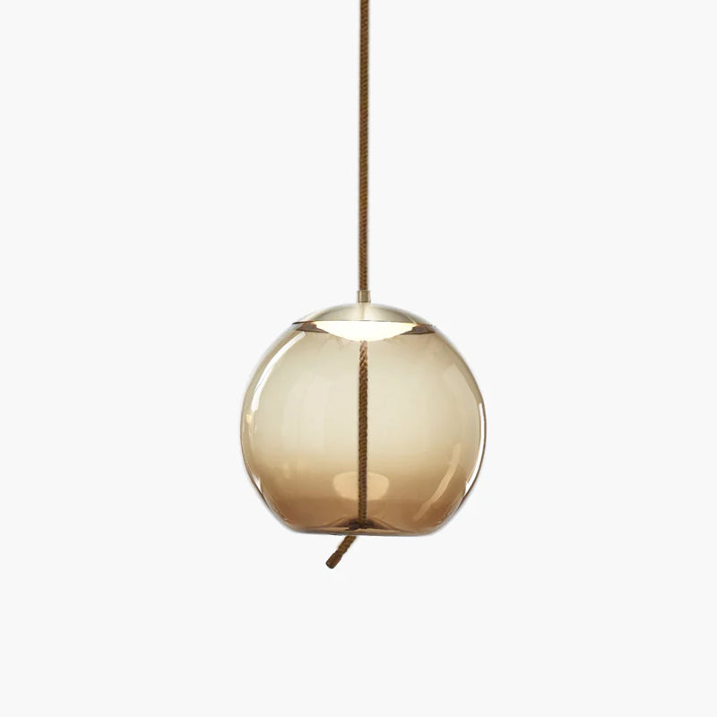Lampada a sospensione globo Pauivo