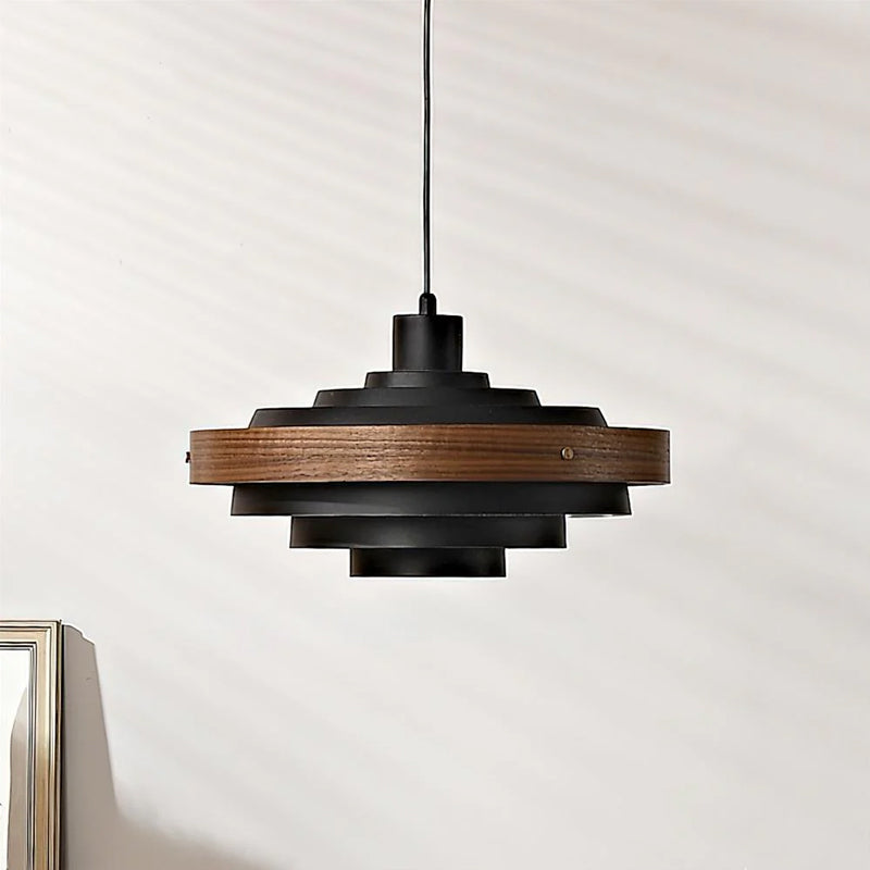 Lampada a sospensione rotonda Rino