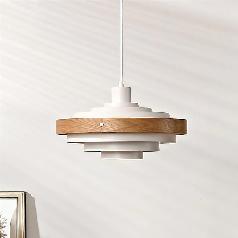 Lampada a sospensione rotonda Rino