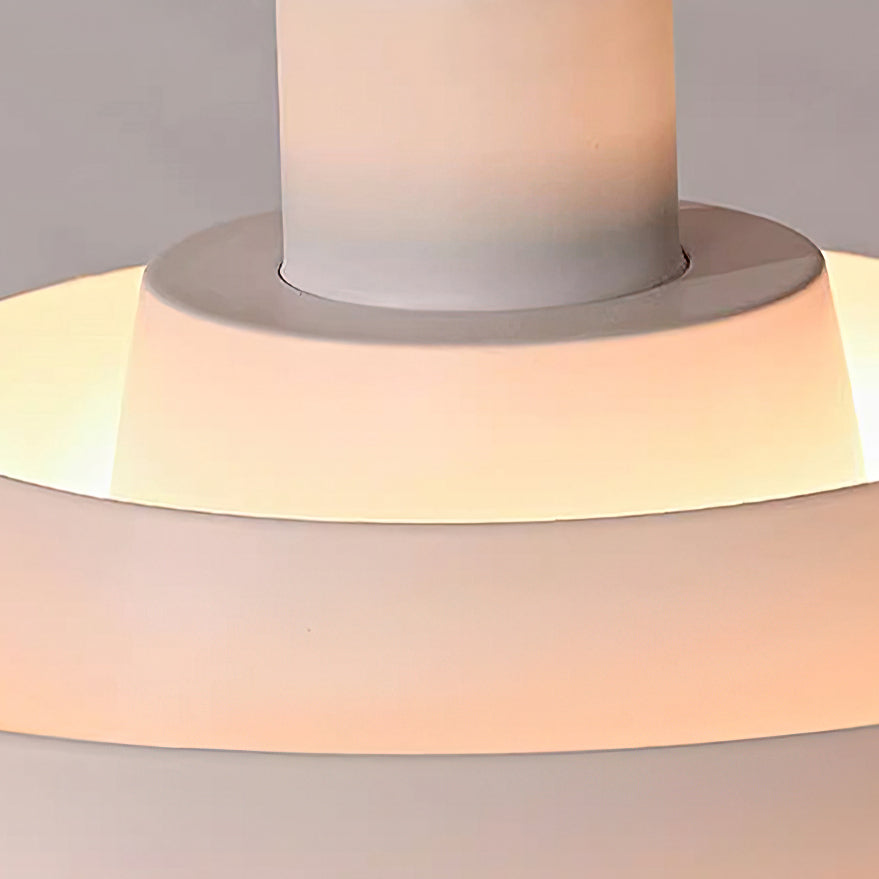 Lampada a sospensione rotonda Rino