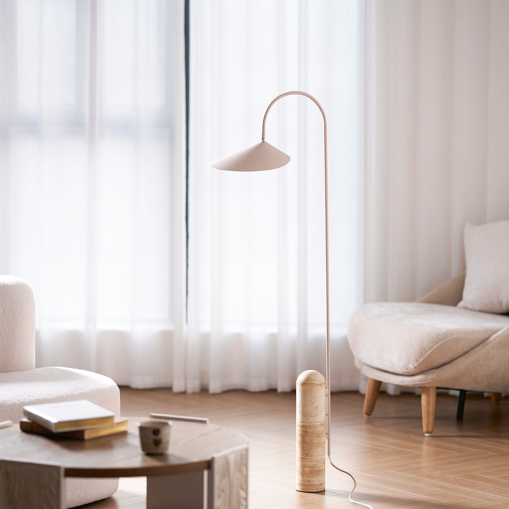 Lampada da terra minimalista Ilaleme