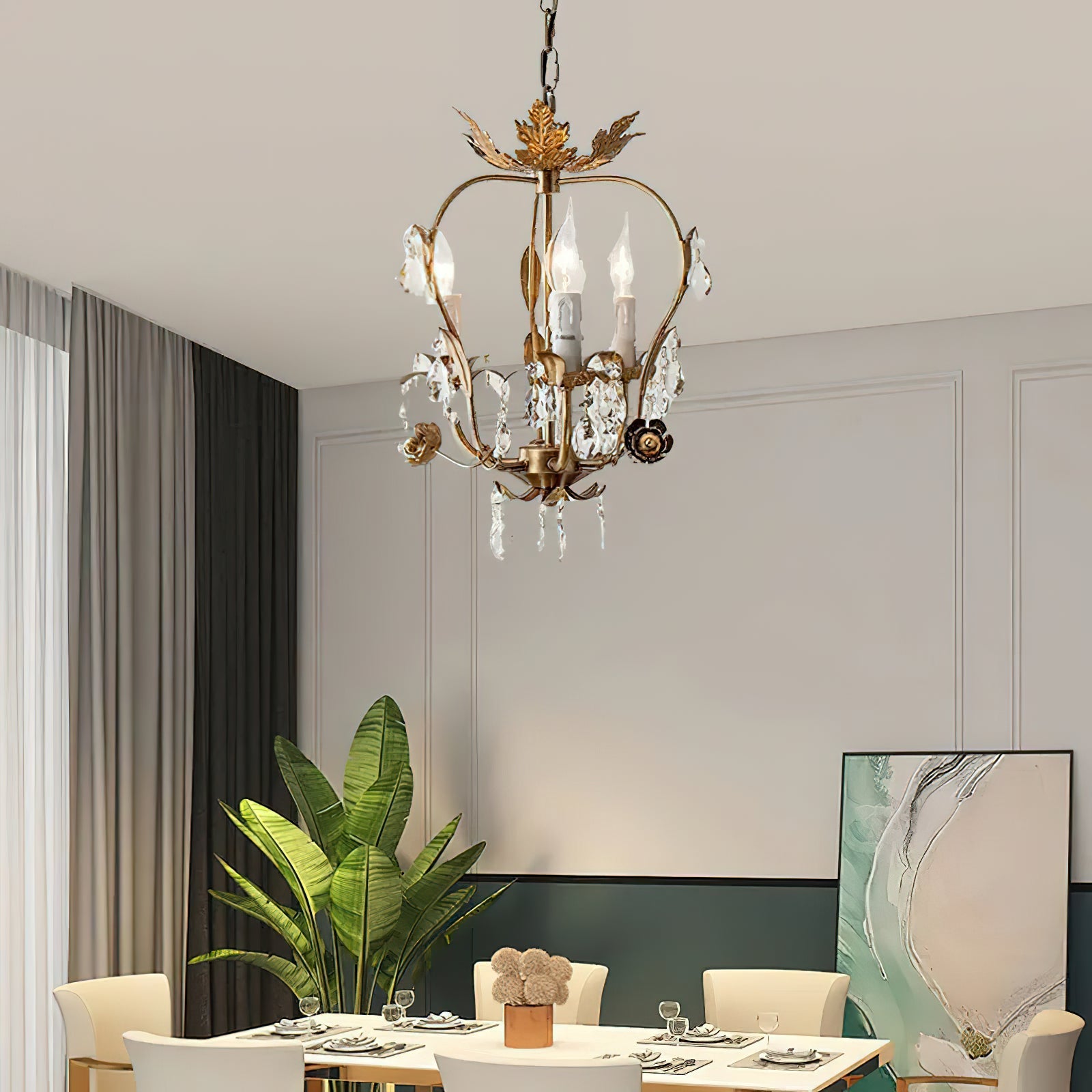 Lampadario classico Silcorame