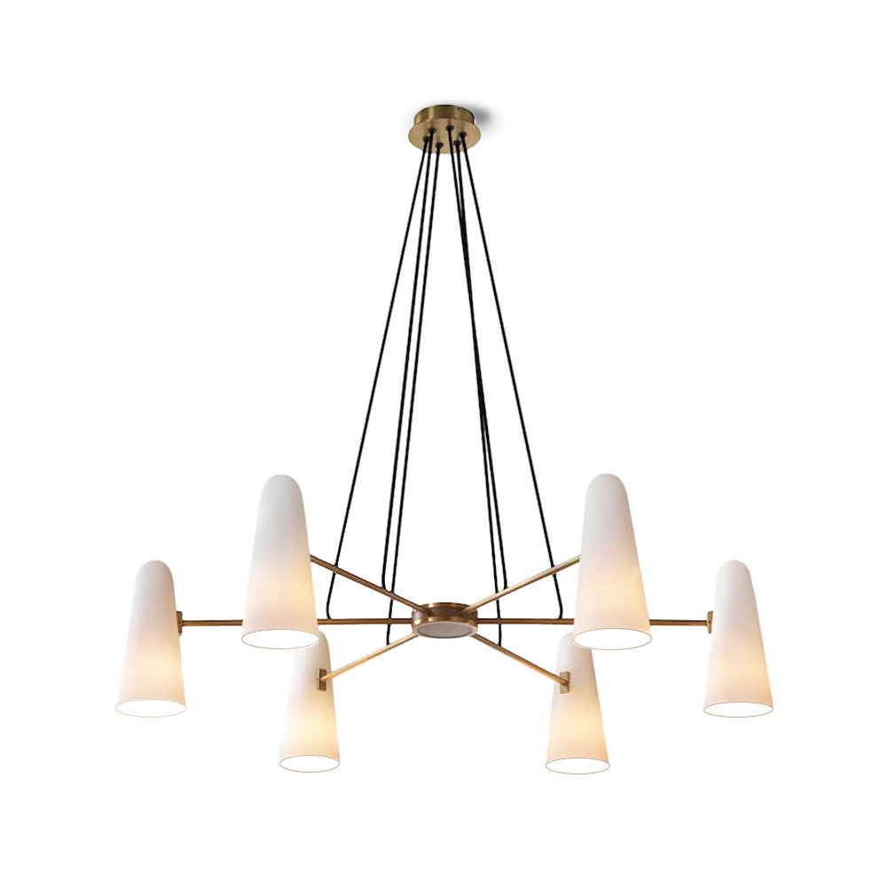 Lampadario a bracci Deleleo
