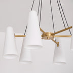 Lampadario a bracci Deleleo
