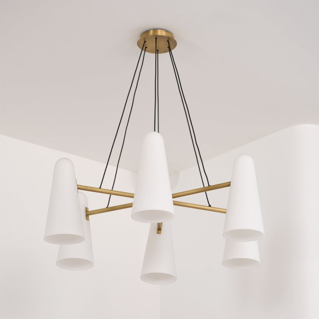 Lampadario a bracci Deleleo