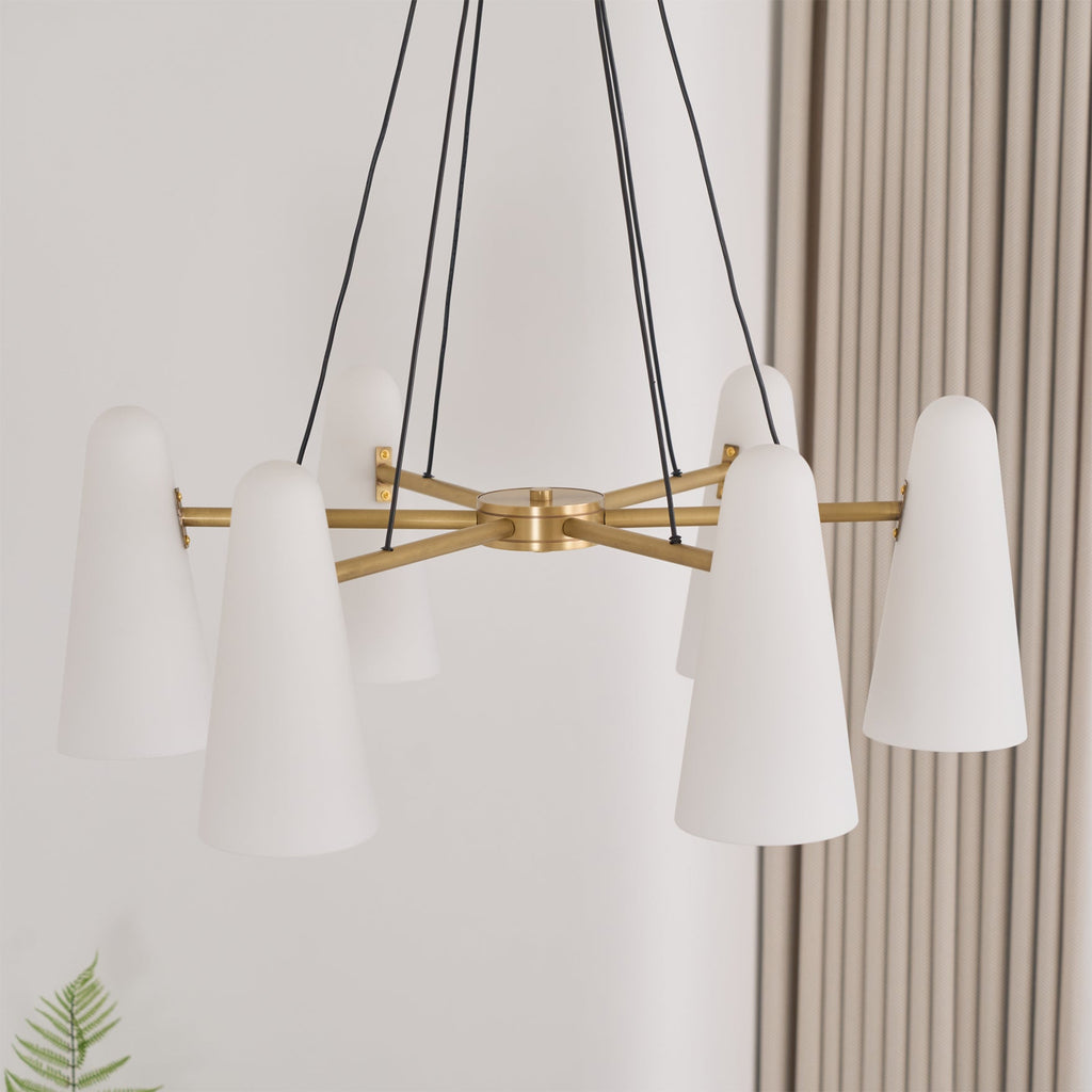 Lampadario a bracci Deleleo