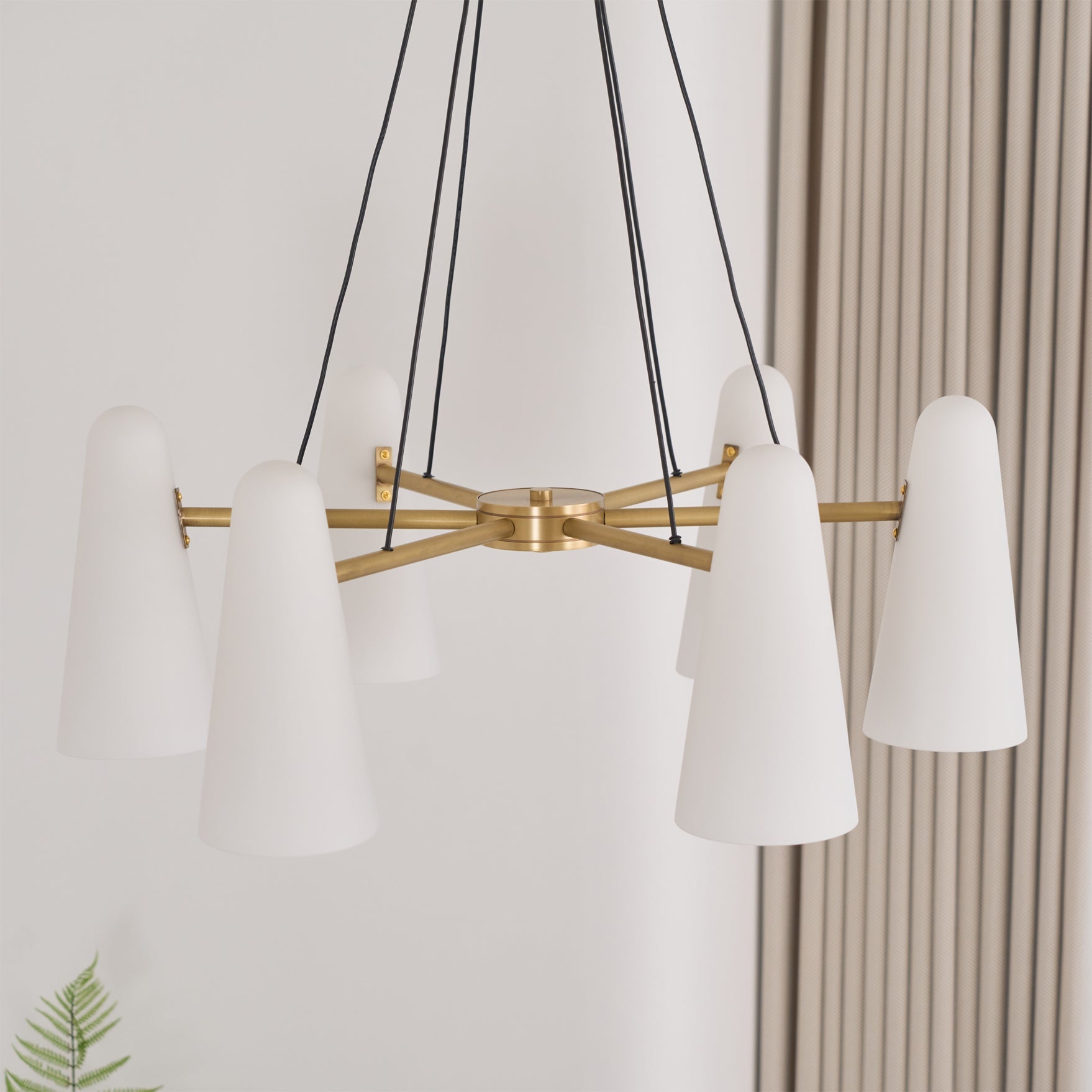 Lampadario a bracci Deleleo