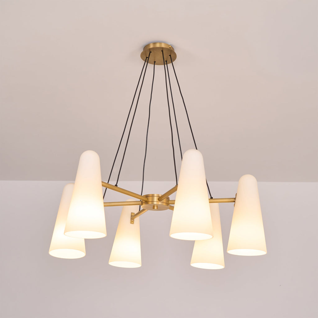 Lampadario a bracci Deleleo