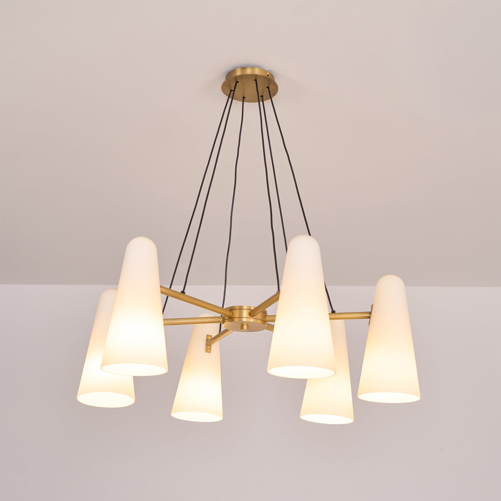 Lampadario a bracci Deleleo