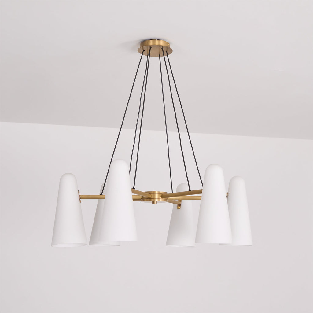 Lampadario a bracci Deleleo