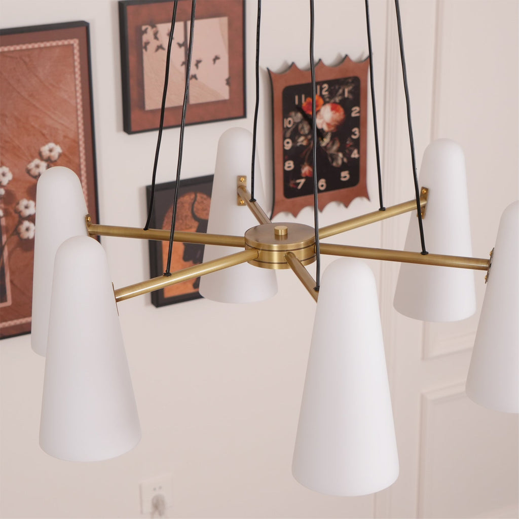 Lampadario a bracci Deleleo