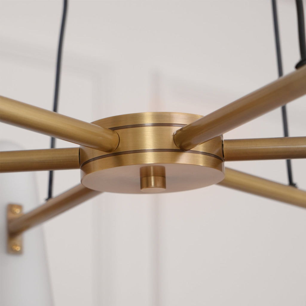 Lampadario a bracci Deleleo