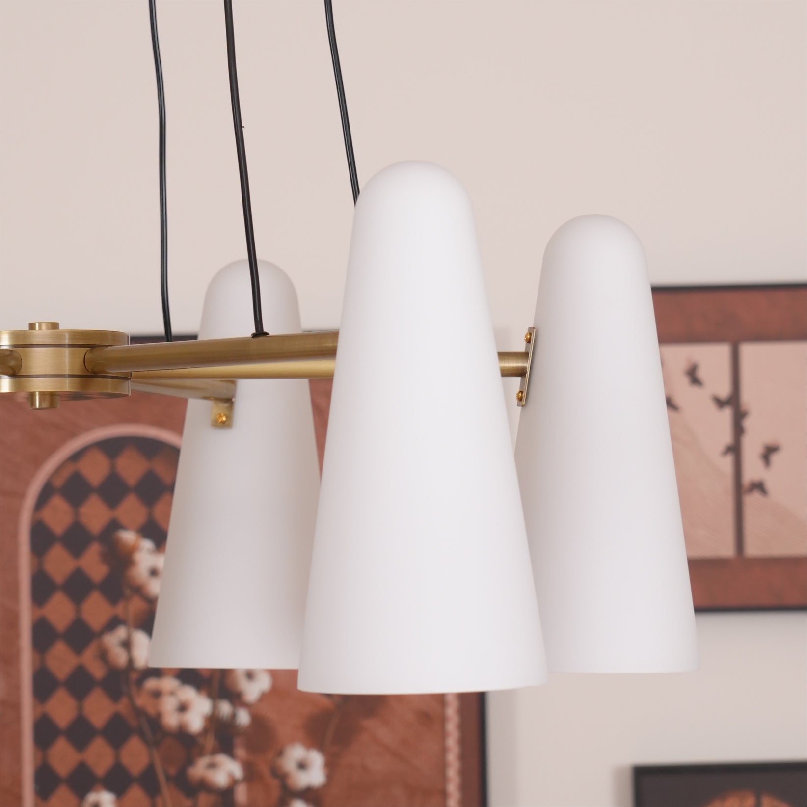 Lampadario a bracci Deleleo