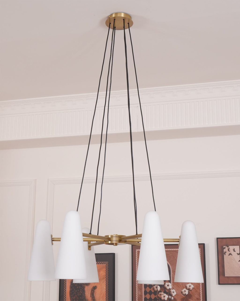 Lampadario a bracci Deleleo
