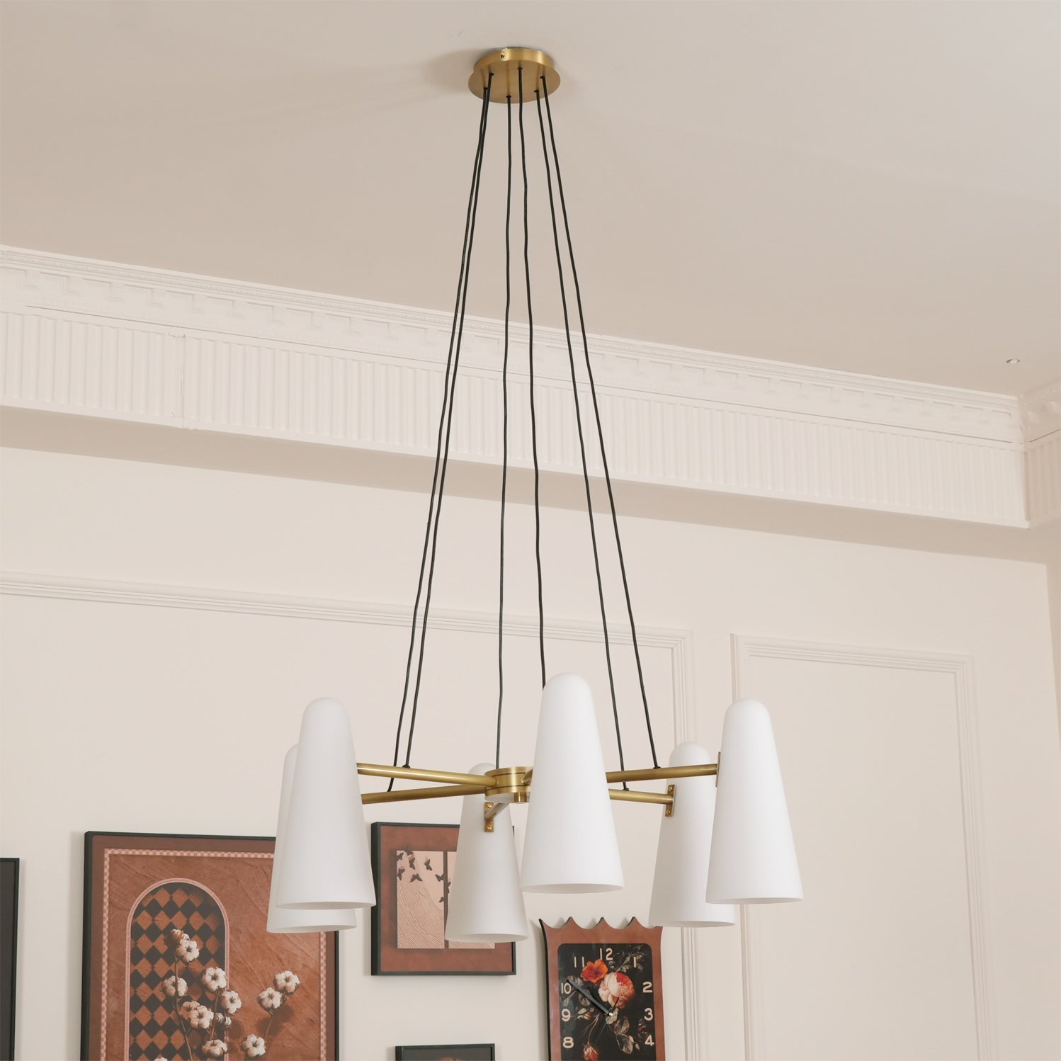 Lampadario a bracci Deleleo