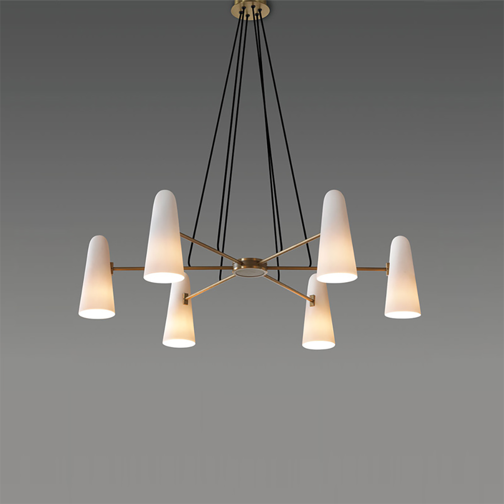 Lampadario a bracci Deleleo
