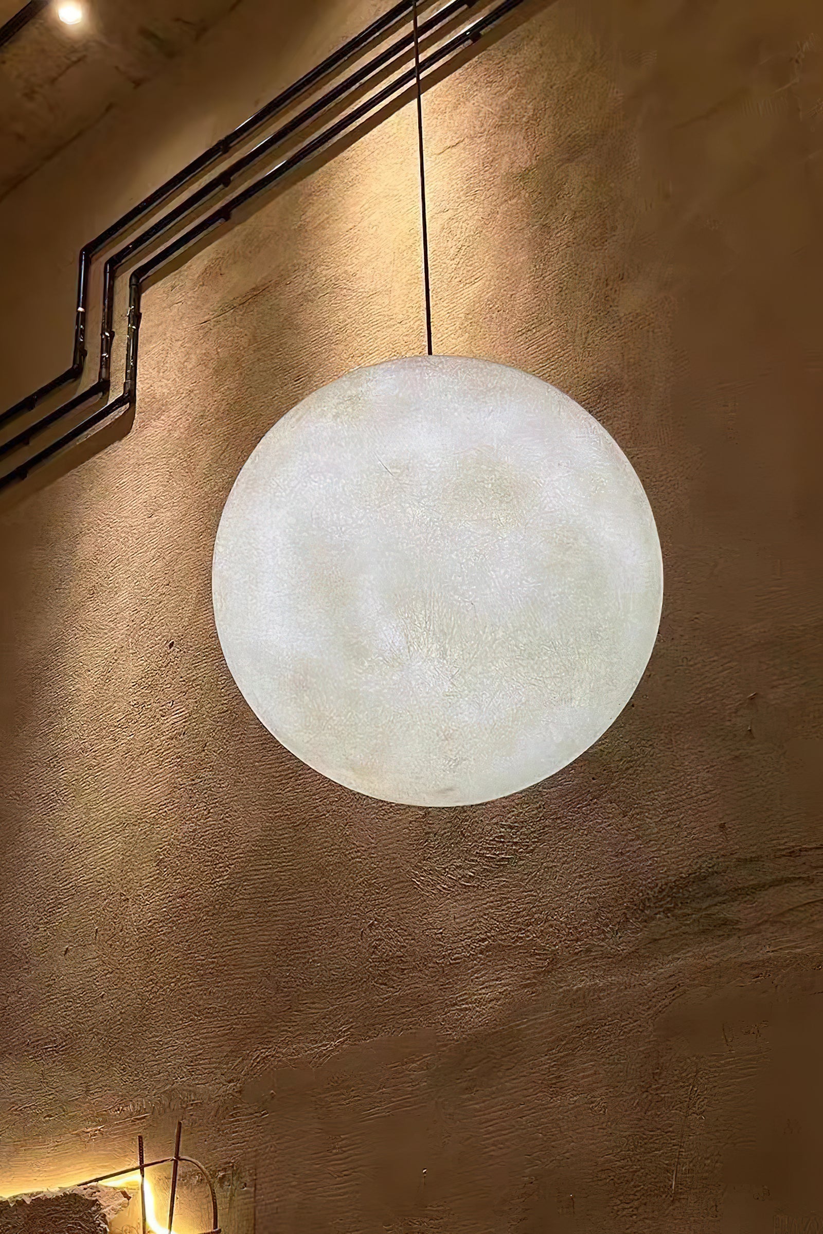 Lampada a sospensione globo Venea