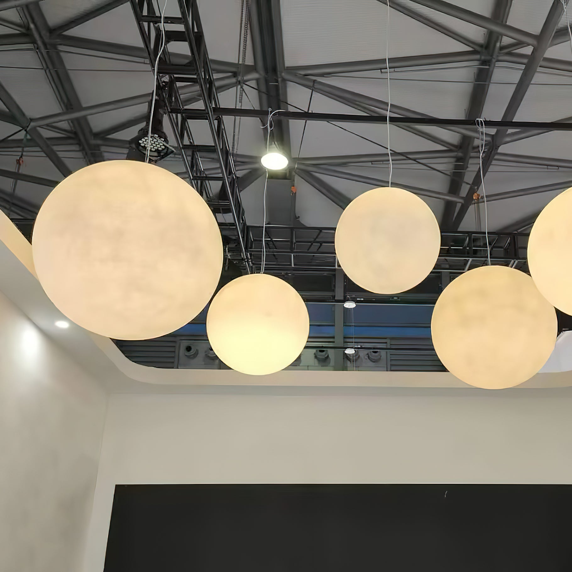 Lampada a sospensione globo Venea