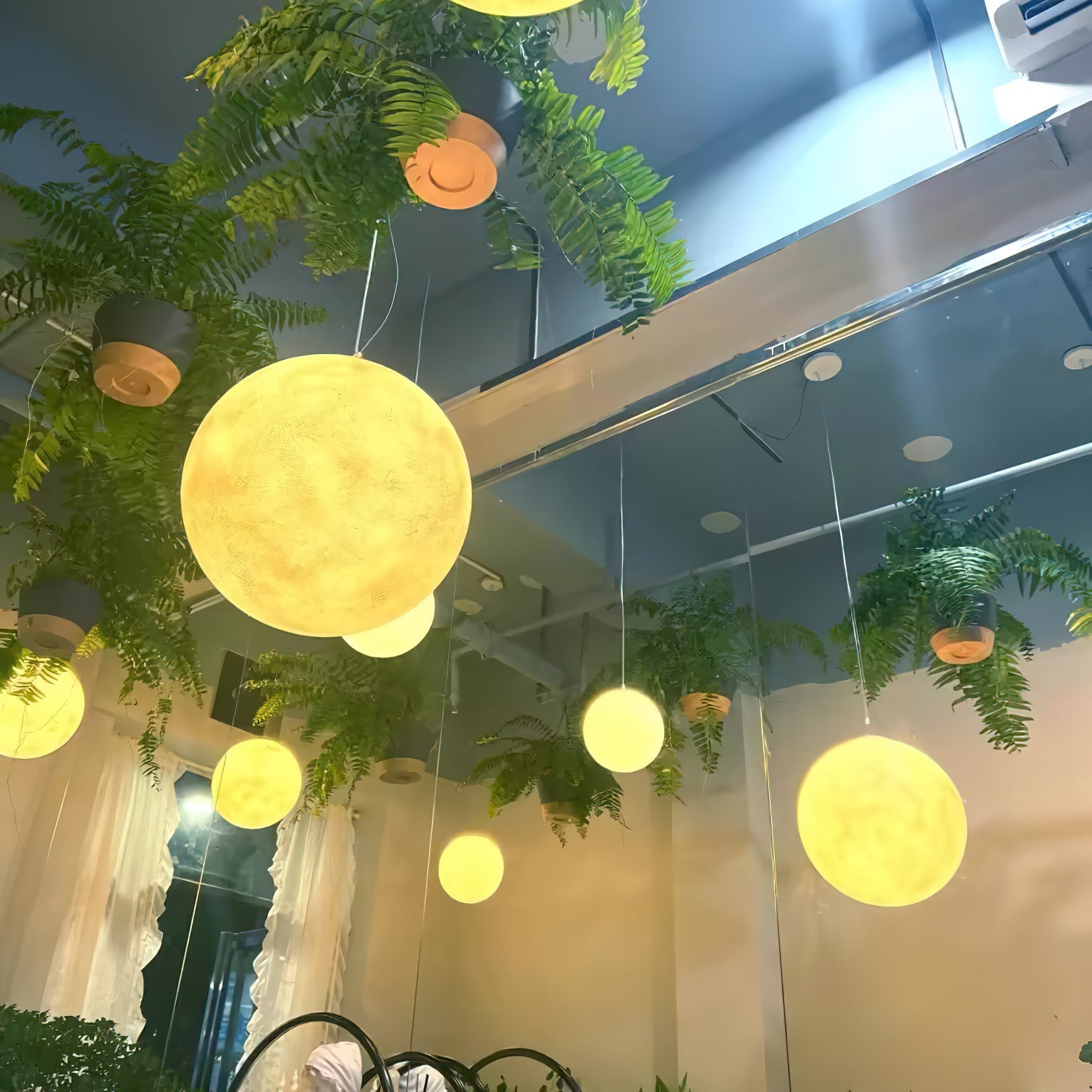 Lampada a sospensione globo Venea