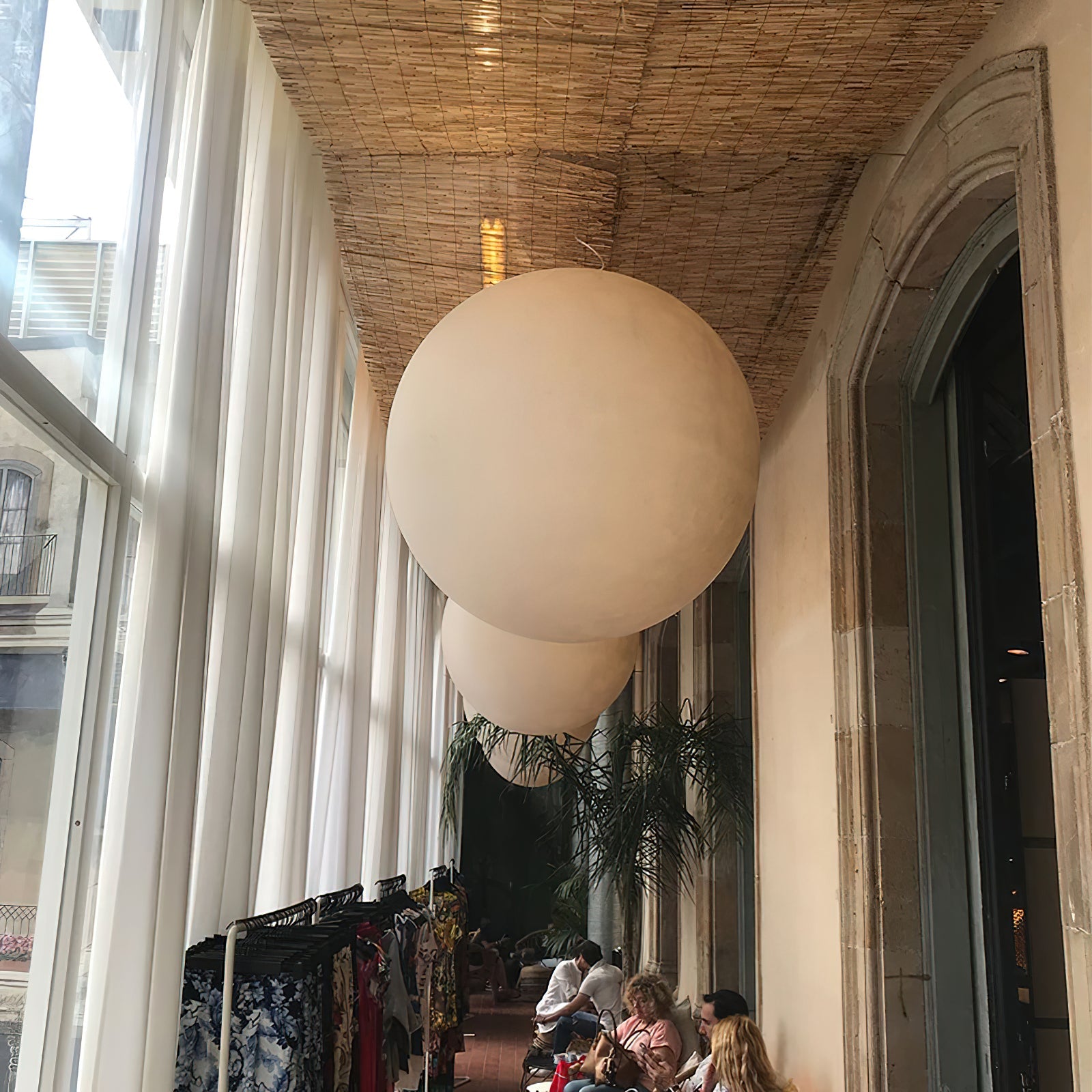 Lampada a sospensione globo Venea
