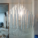 Lampadario rotondo Elanori