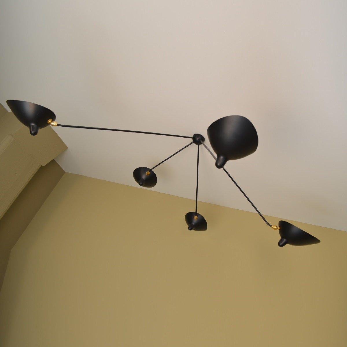 Multi-Arm Spider Ceiling Lamp B – detail 29