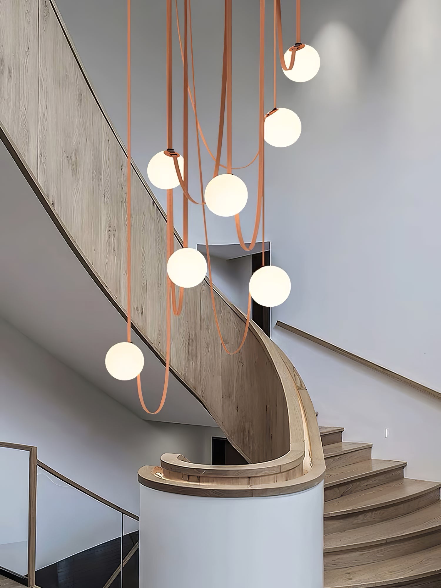Lampada a sospensione scultorea Elellami