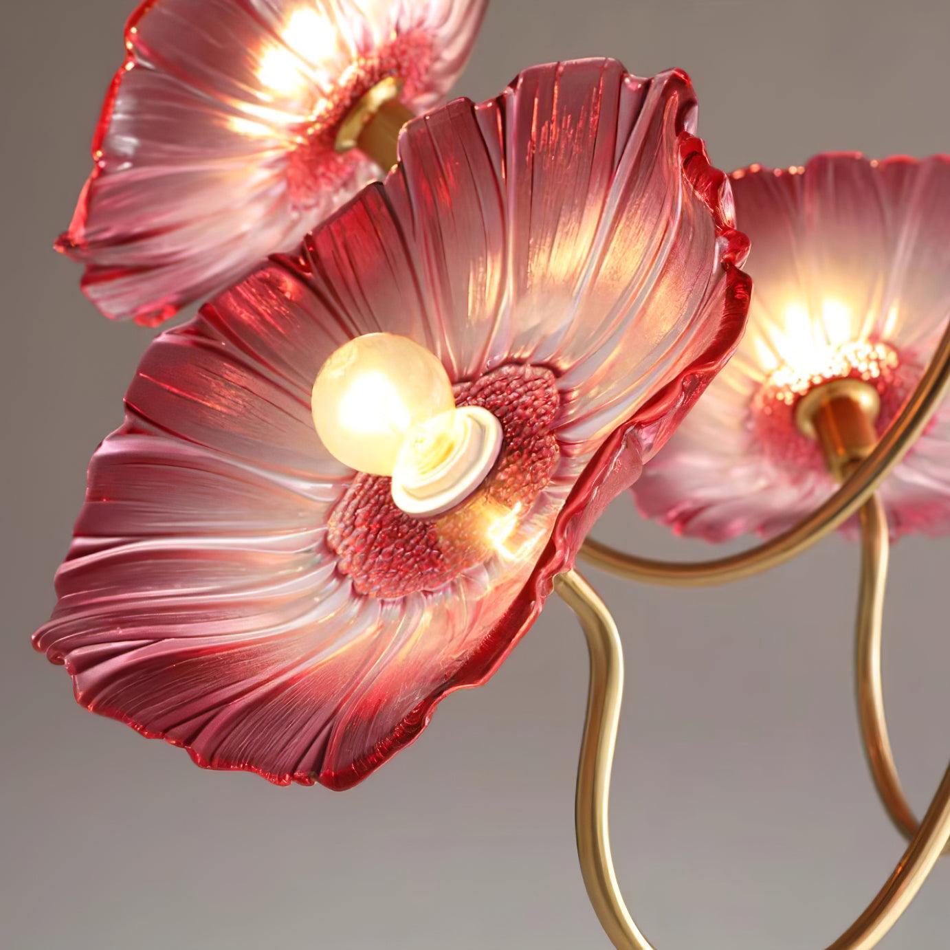 Lampadario floreale Chiario