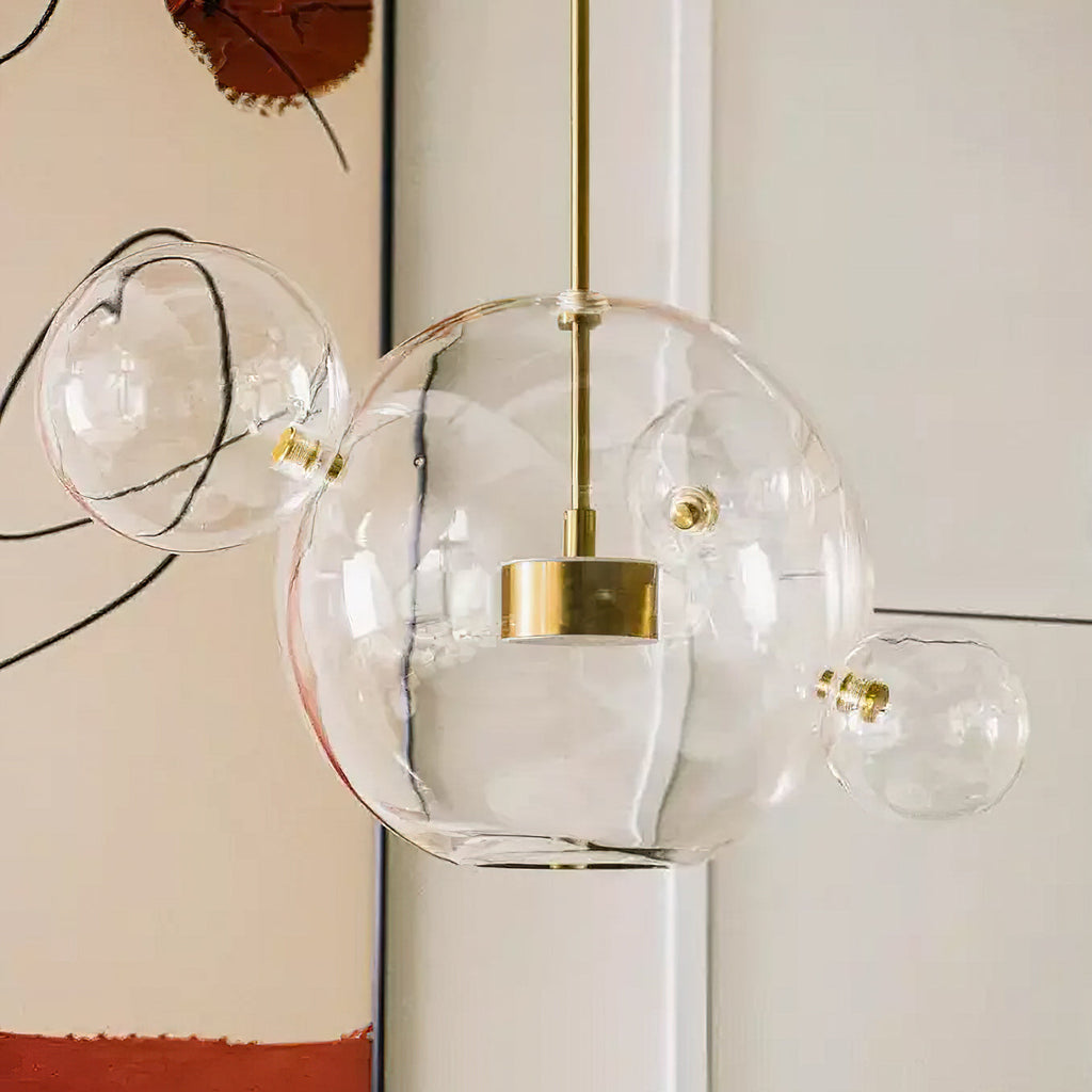 Lampada a sospensione globo Tanianora