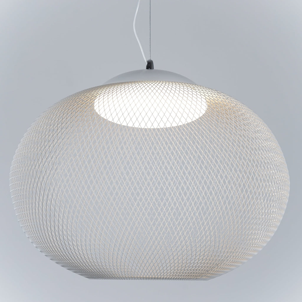 Lampada a sospensione Zoryll in rete metallica