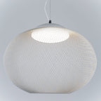 Lampada a sospensione Zoryll in rete metallica