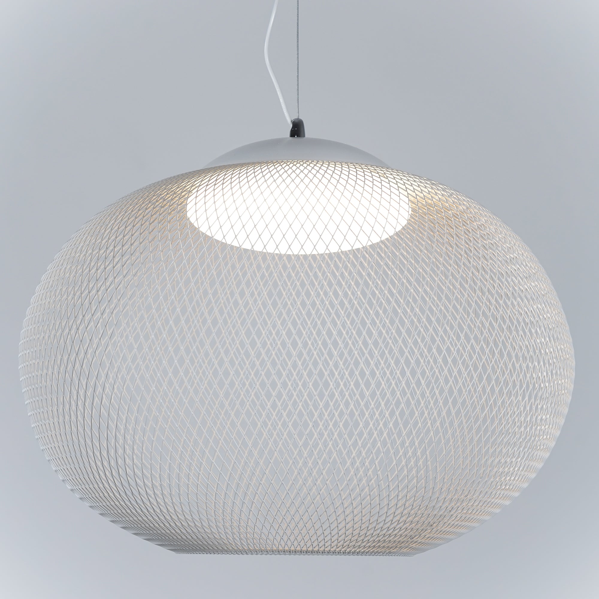 Lampada a sospensione Zoryll in rete metallica