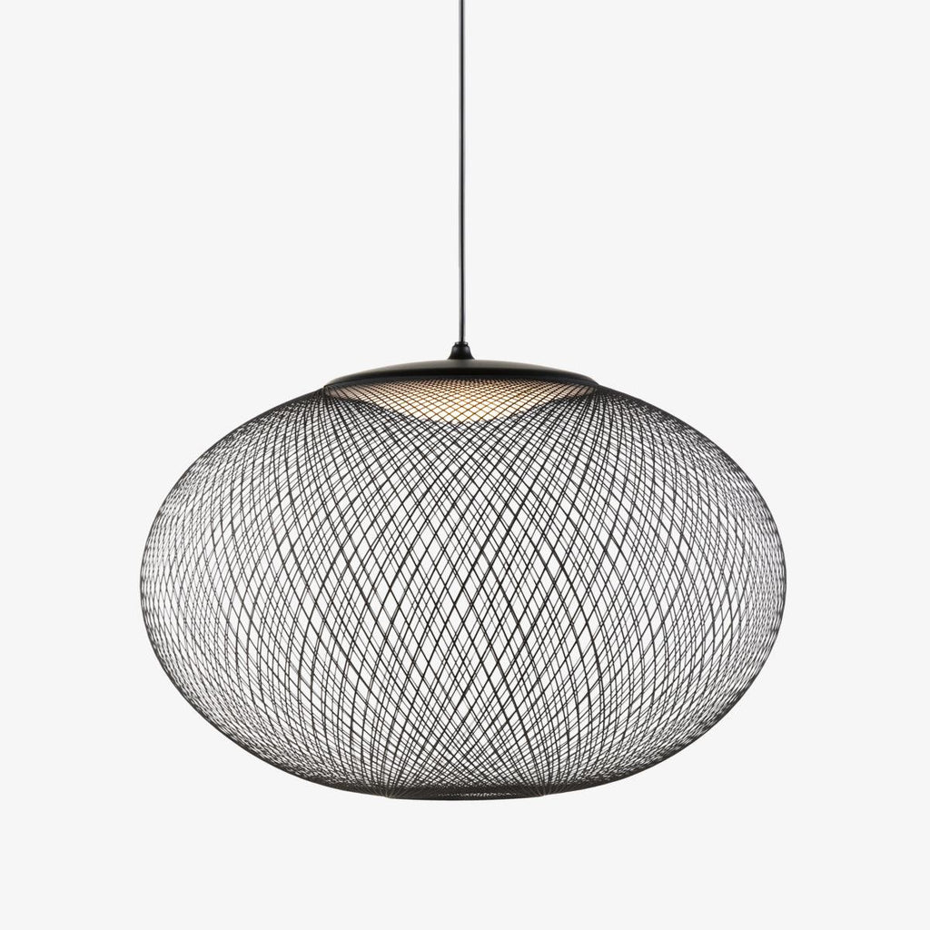 Lampada a sospensione Zoryll in rete metallica