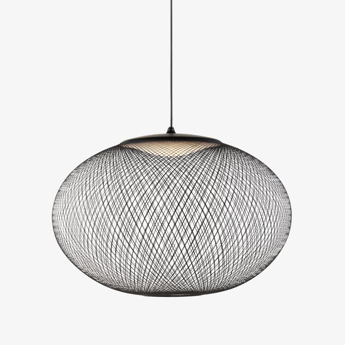 Lampada a sospensione Zoryll in rete metallica