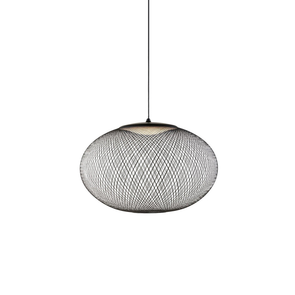 Lampada a sospensione Zoryll in rete metallica