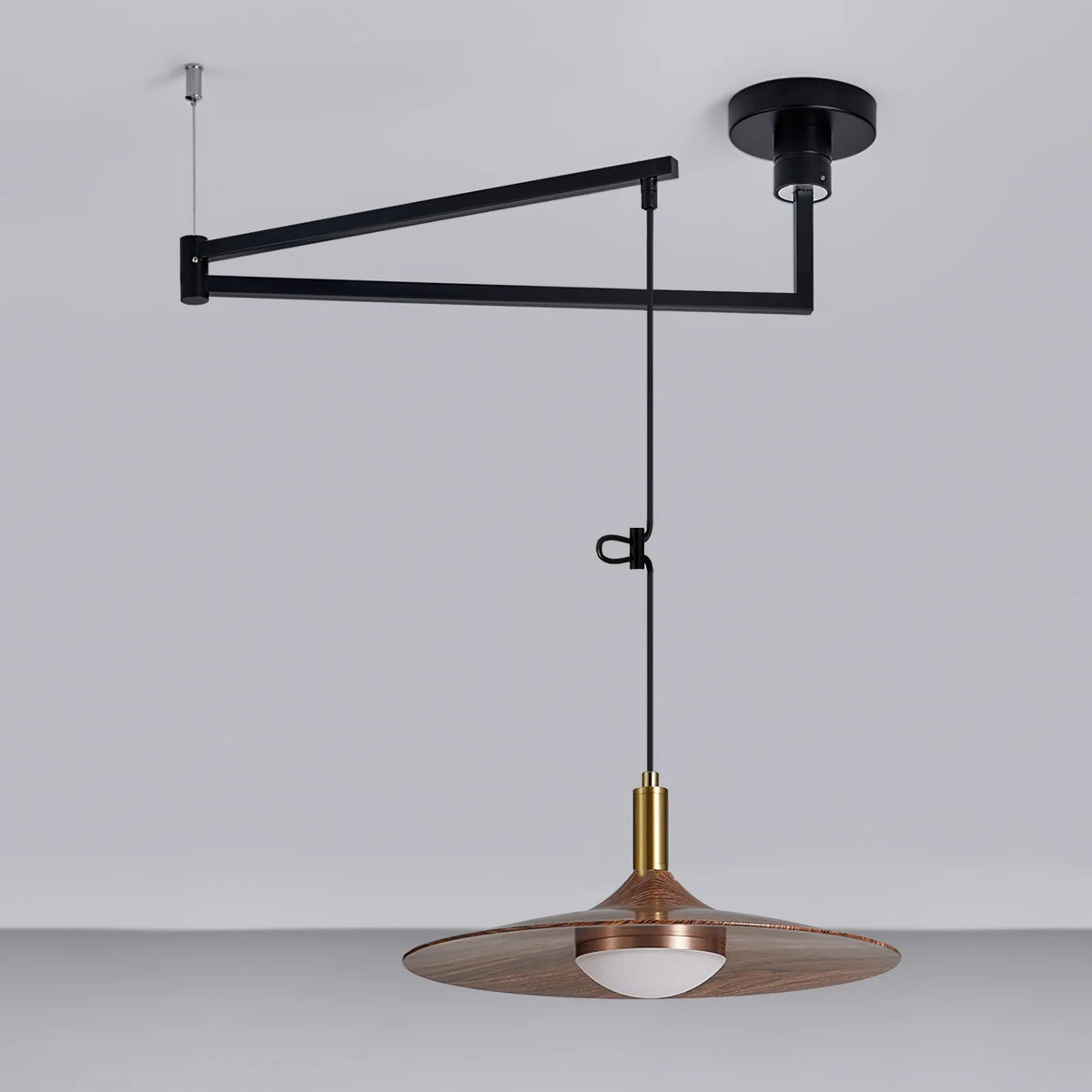 Lampada a sospensione articolata Monelio