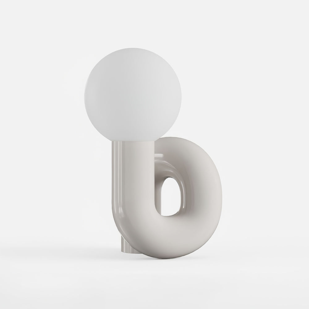 Lampada da tavolo spirale Velelio