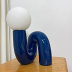 Lampada da tavolo spirale Velelio