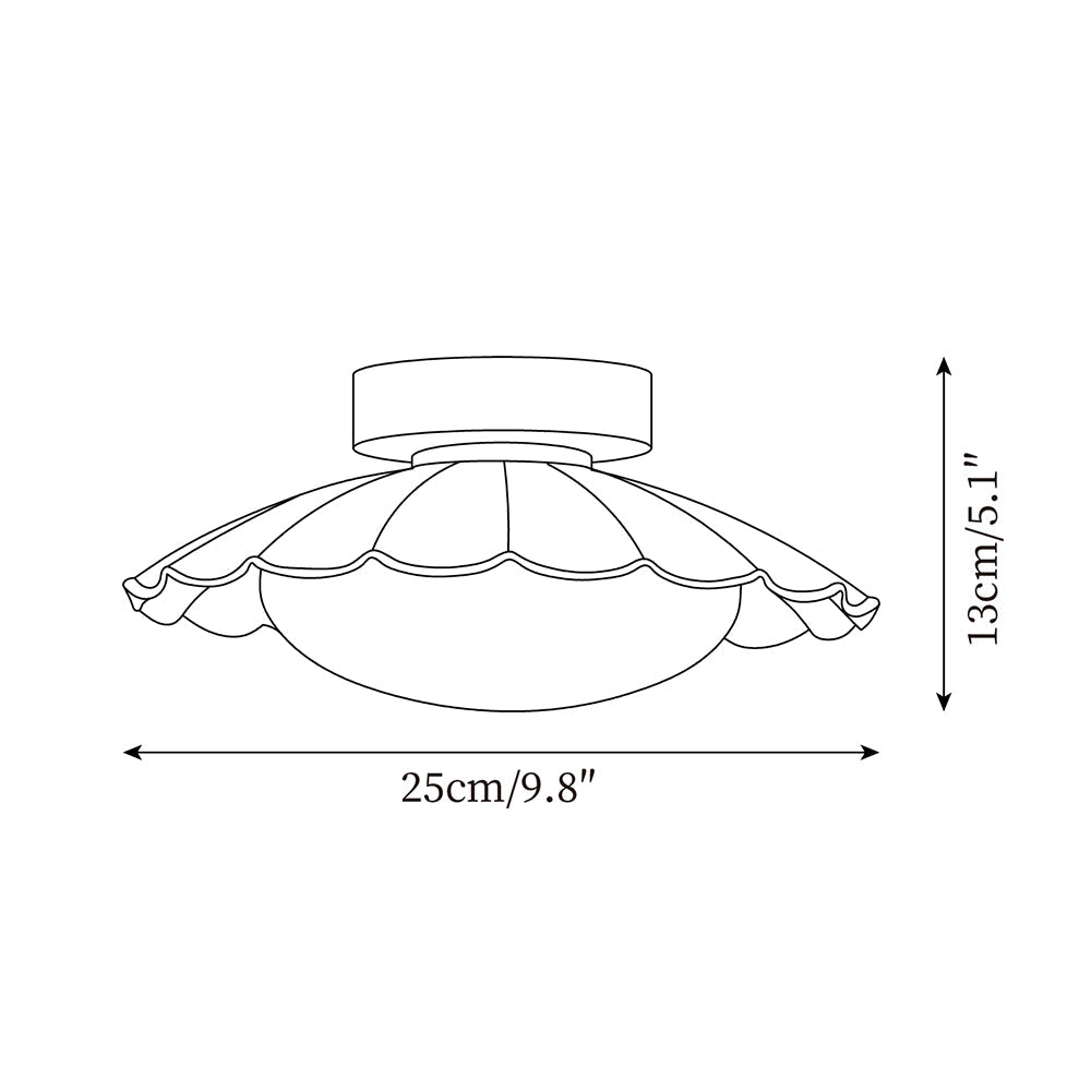 Plafoniera da esterno Lucinira