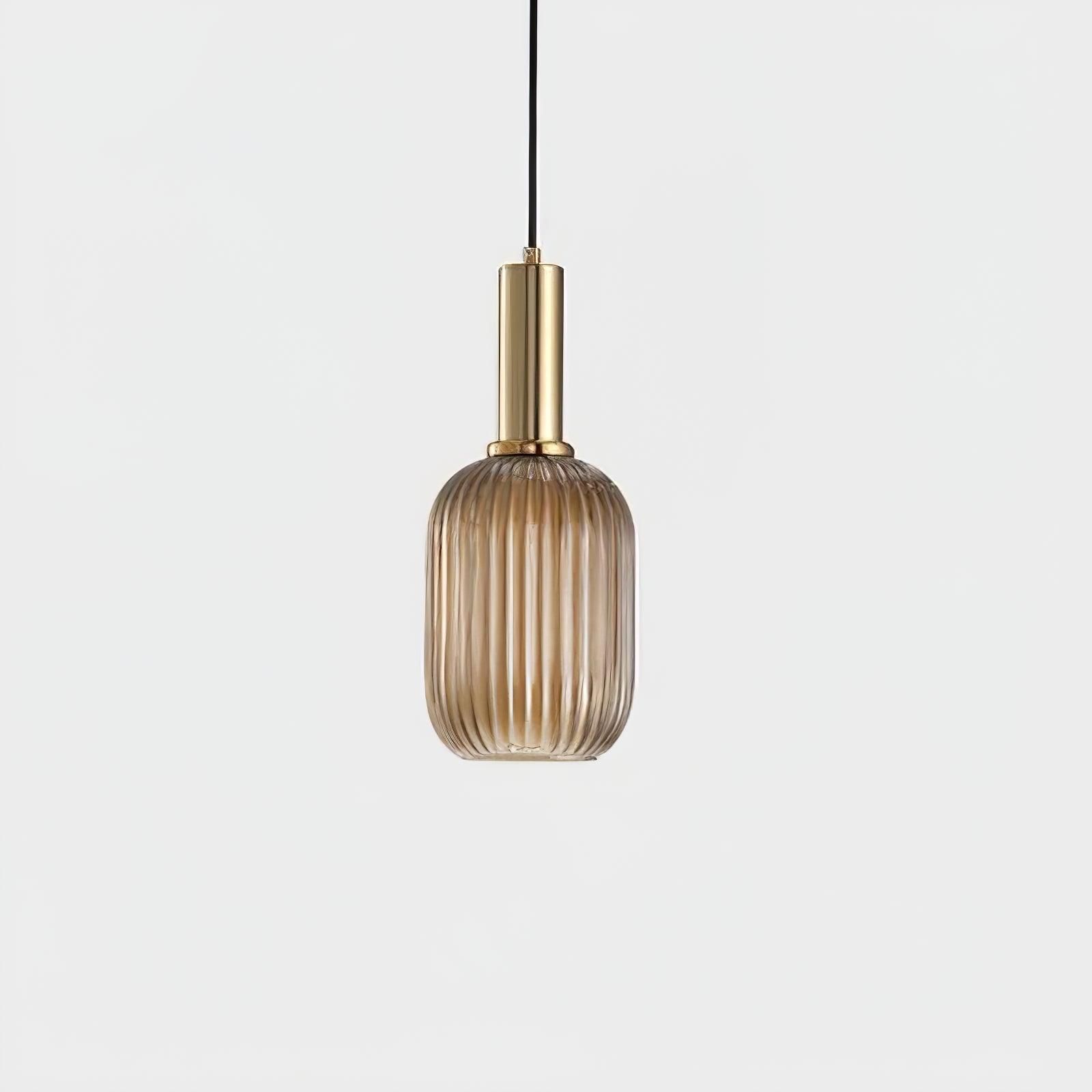 Lampada a sospensione scanalata Torel