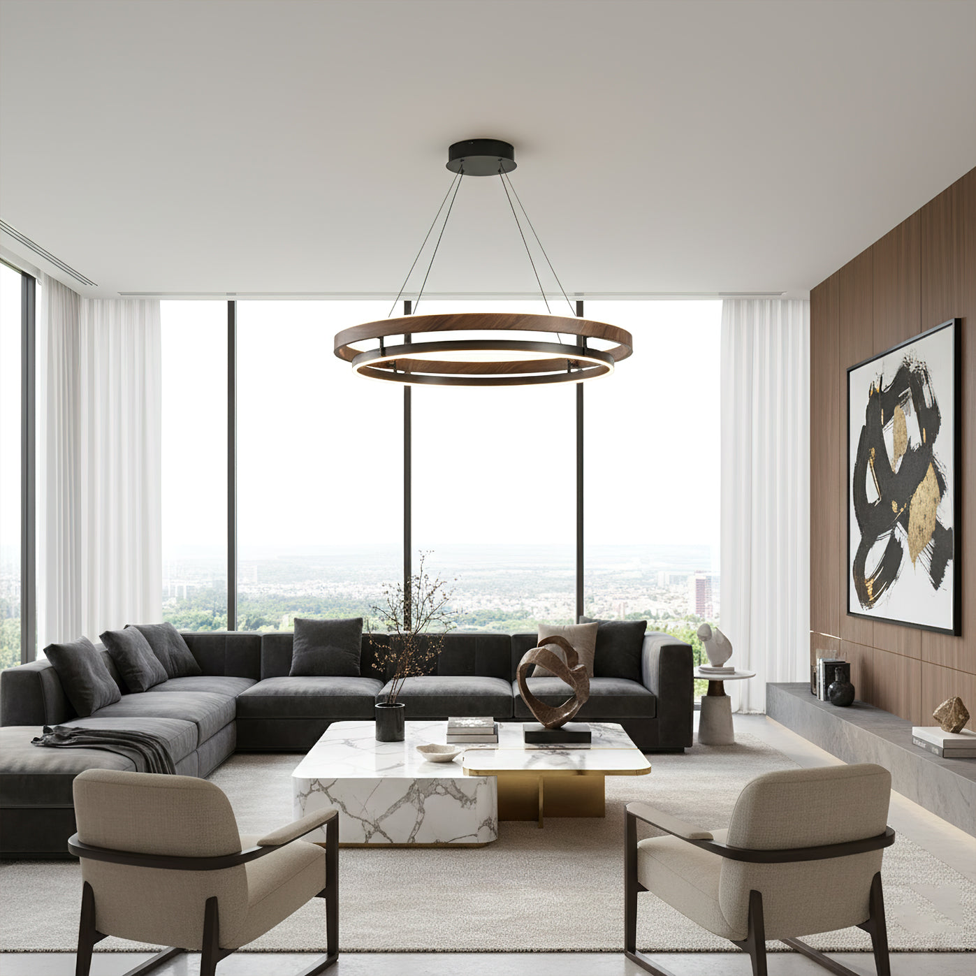 Lampadario moderno Percira