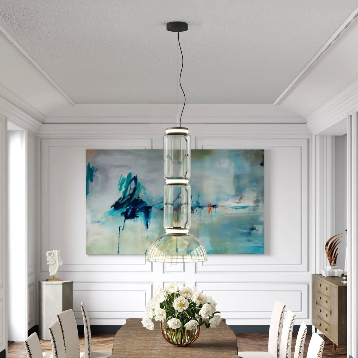 Lampada a sospensione minimalista Feroera