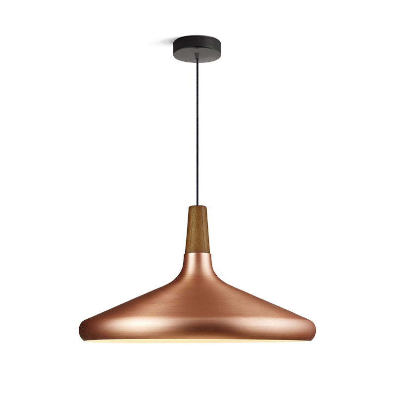 Lampada a sospensione conica Zalivaira