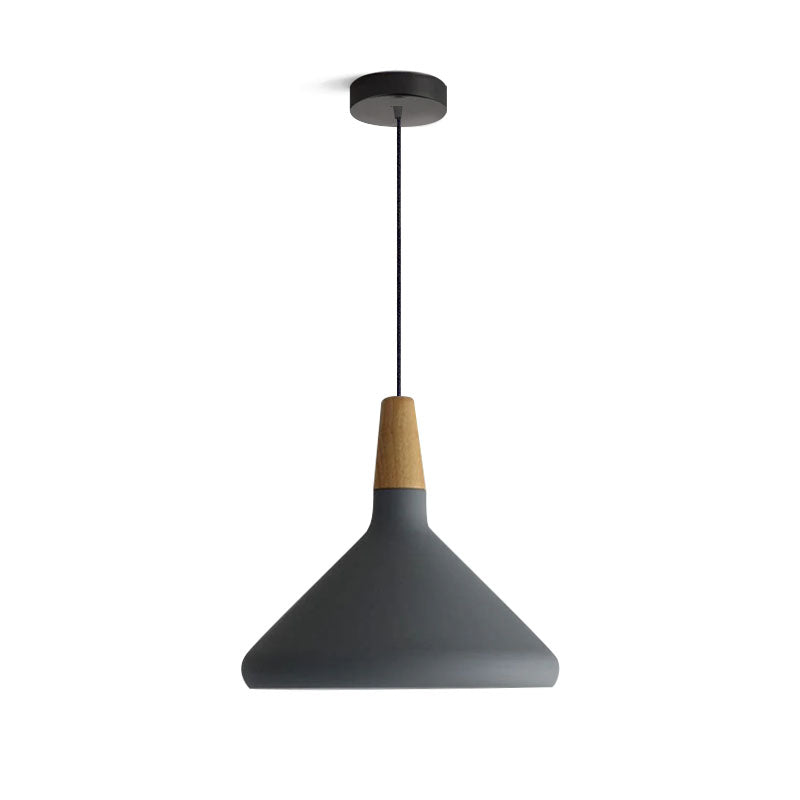 Lampada a sospensione conica Zalivaira