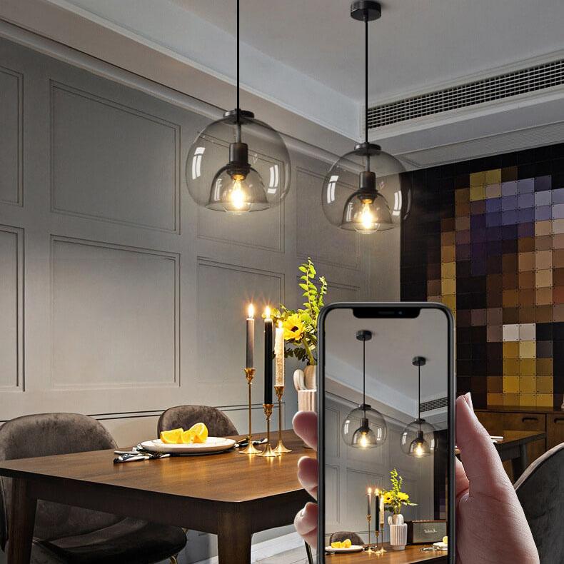 Lampada a sospensione minimalista Coressa