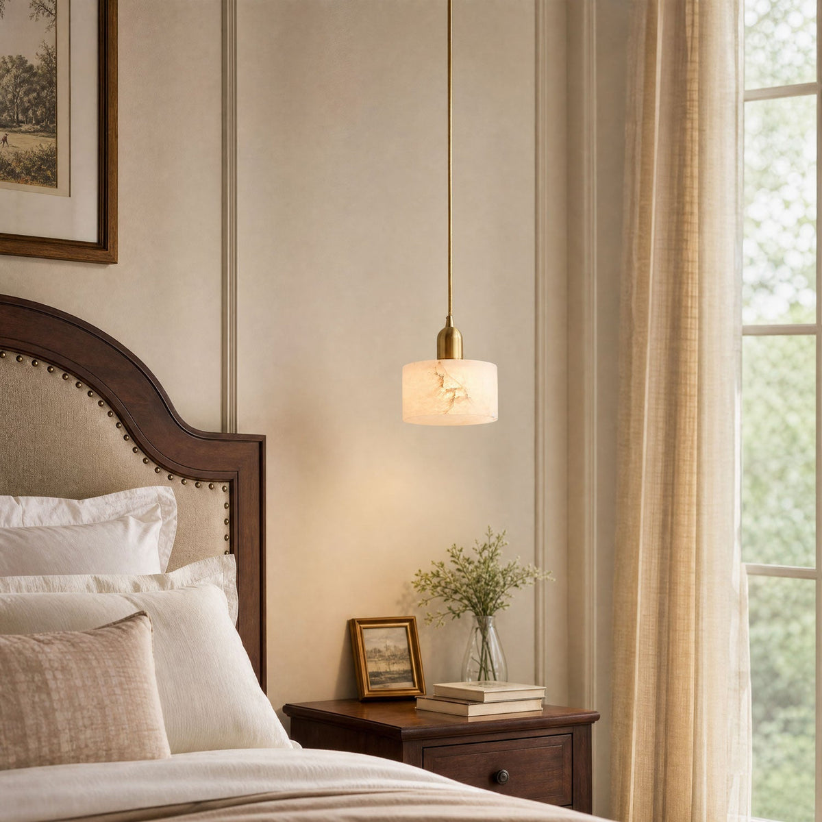 Odyssey Alabaster Pendant Light – detail 2